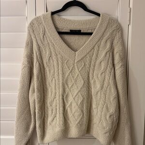 Love Tree Cream Sweater